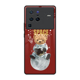 Astronaut Bear Vivo X80 Pro 5G Glass Back Cover Online