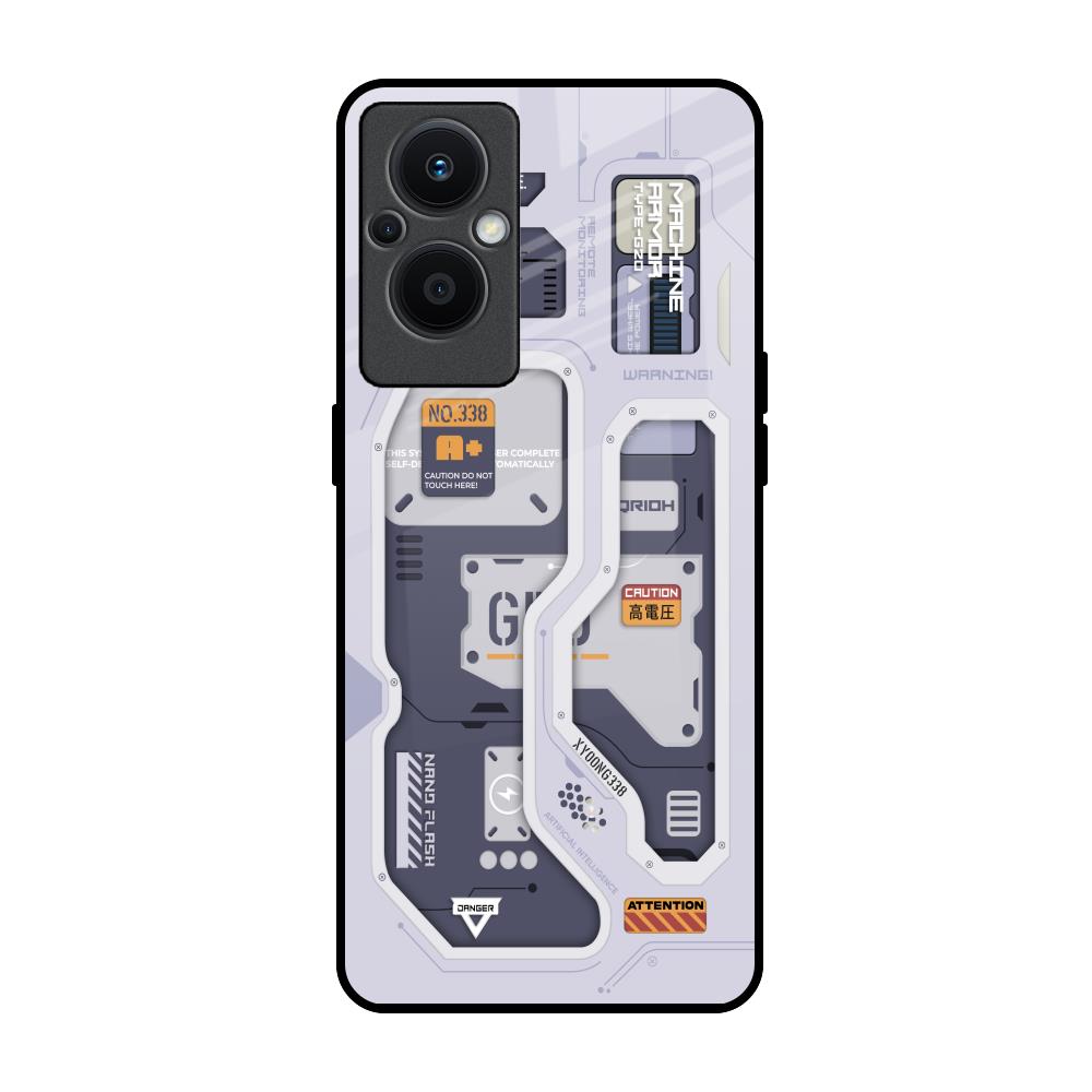 Tech Savvy OPPO F21 Pro 5G Glass Back Cover Online