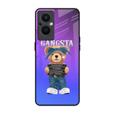 Gangsta Bear OPPO F21 Pro 5G Glass Back Cover Online