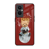 Astronaut Bear OPPO F21 Pro 5G Glass Back Cover Online