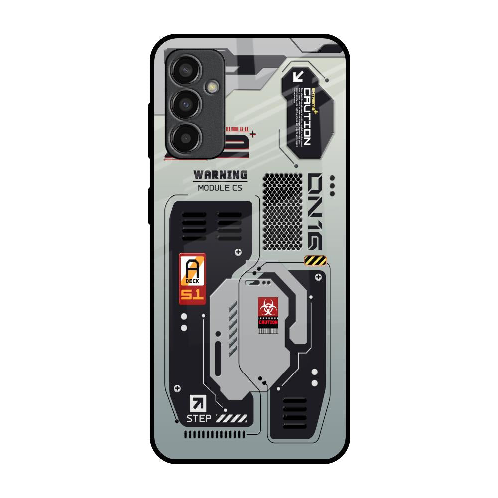 Techno Vibes Samsung Galaxy F13 Glass Back Cover Online