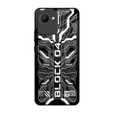 Monochrome Magic Realme C30 Glass Back Cover Online