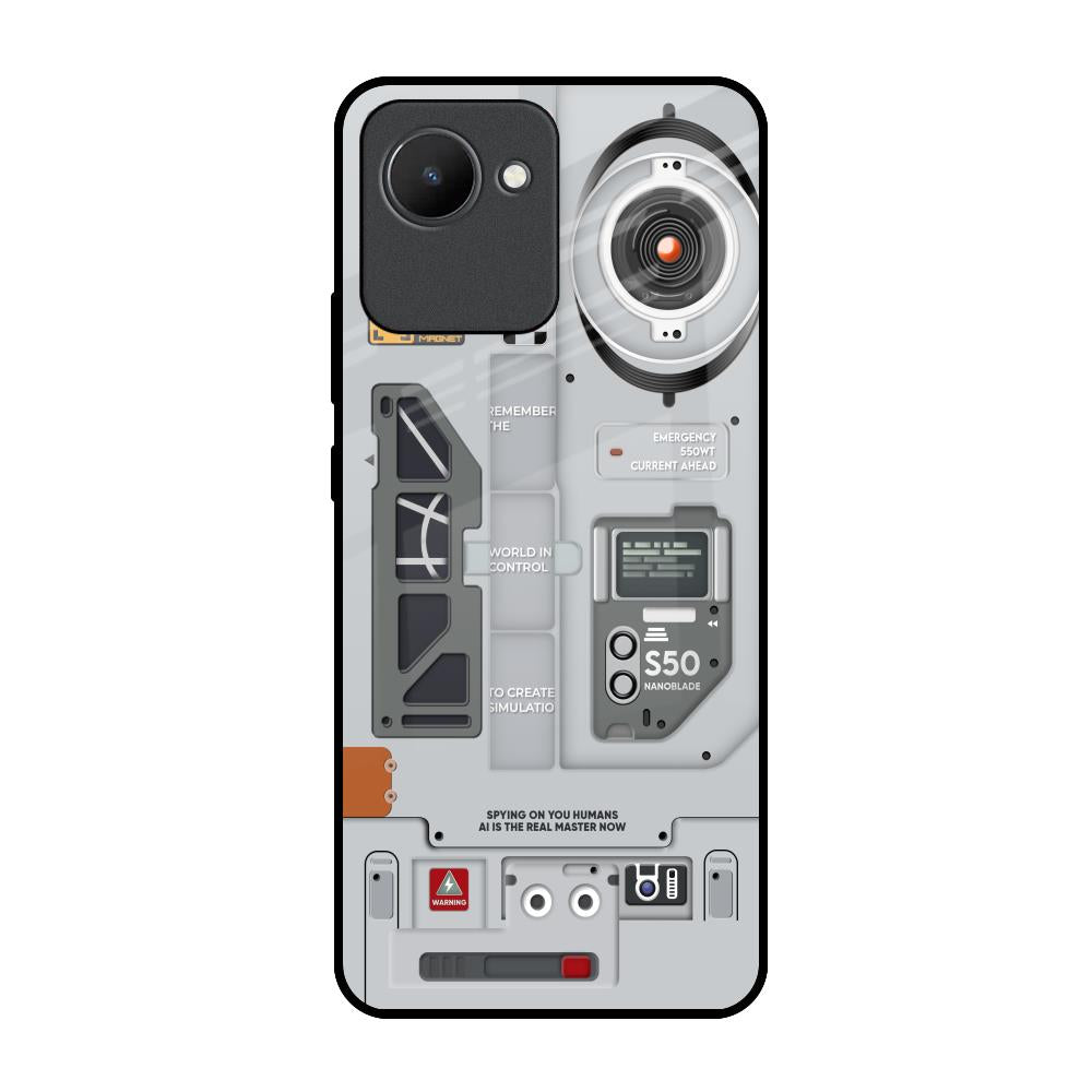 Plasma Shield Realme C30 Glass Back Cover Online