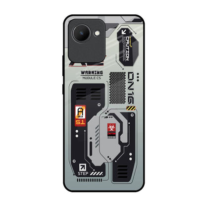 Techno Vibes Realme C30 Glass Back Cover Online