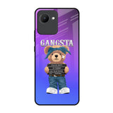 Gangsta Bear Realme C30 Glass Back Cover Online