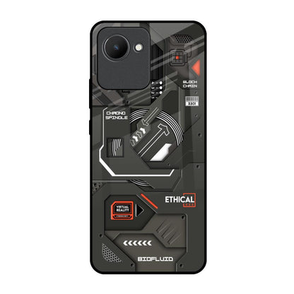Tech Aesthetics Realme C30 Glass Back Cover Online