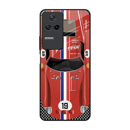 Racing Vintage Poco F4 5G Glass Back Cover Online
