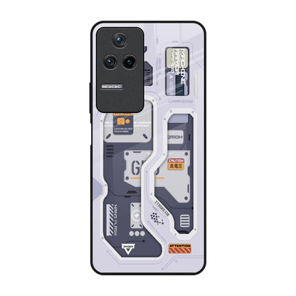 Tech Savvy Poco F4 5G Glass Back Cover Online