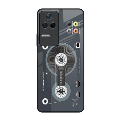 Retro Recorder Poco F4 5G Glass Back Cover Online
