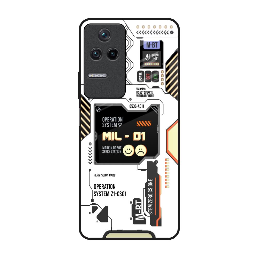 Tech Display Poco F4 5G Glass Back Cover Online