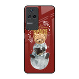 Astronaut Bear Poco F4 5G Glass Back Cover Online