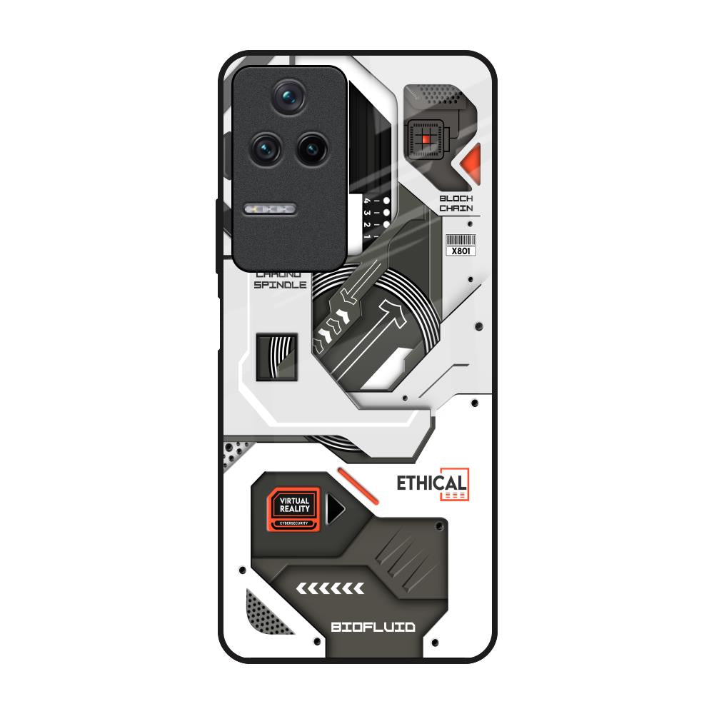 Explore Circuit Poco F4 5G Glass Back Cover Online
