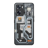 Retro Futuristic Oppo A57 4G Glass Back Cover Online
