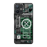 Green Camo Circuit Vivo T1 5G Glass Back Cover Online