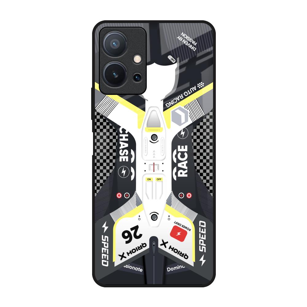 Car Enthusiast Vivo T1 5G Glass Back Cover Online