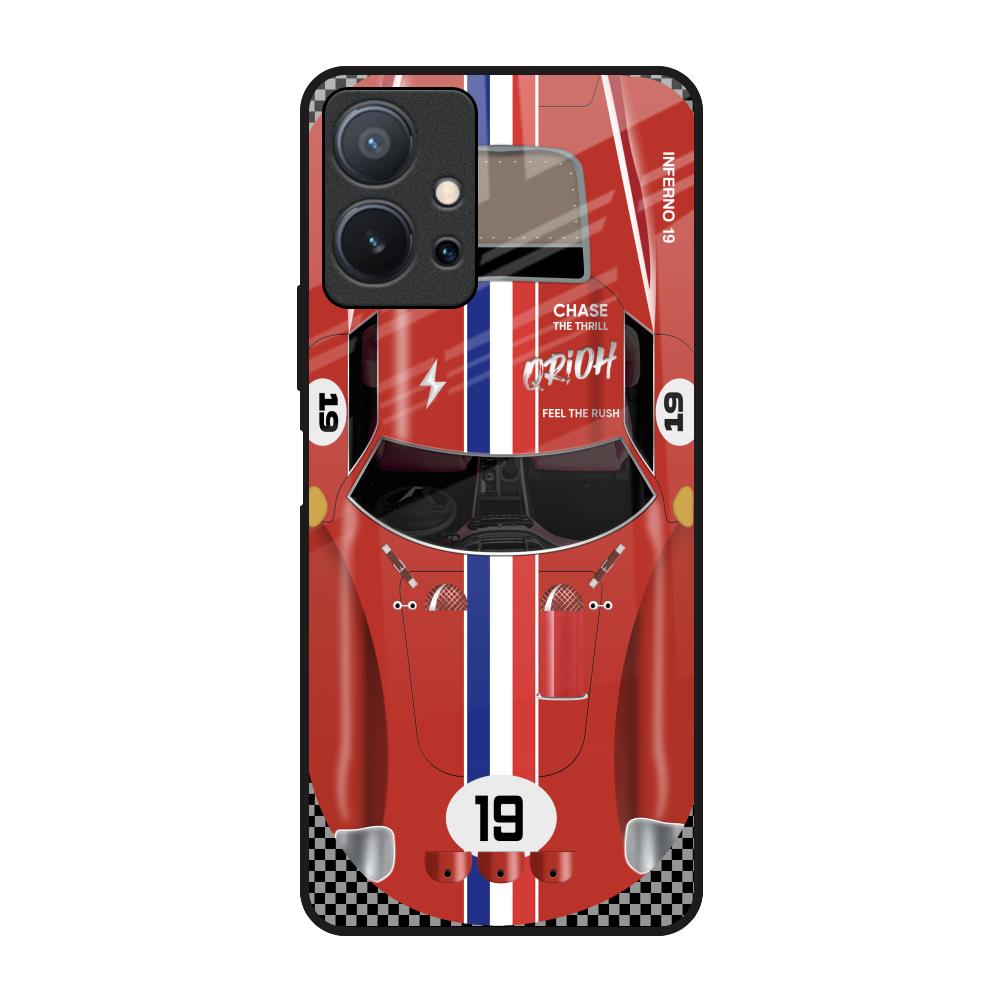 Racing Vintage Vivo T1 5G Glass Back Cover Online