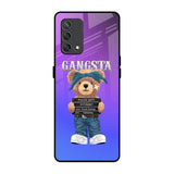 Gangsta Bear Oppo F19s Glass Back Cover Online