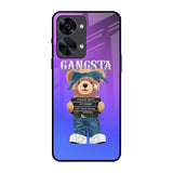 Gangsta Bear OnePlus Nord 2T 5G Glass Back Cover Online