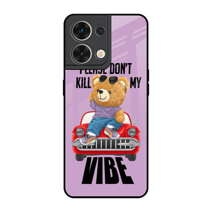 Don't Kill My Vibe Oppo Reno8 5G Glass Back Cover Online