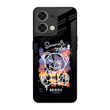 Summer Vibe Oppo Reno8 5G Glass Back Cover Online