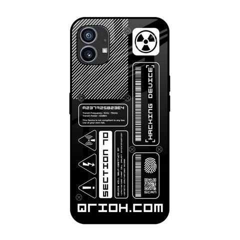 Futuristic Art Nothing Phone 1 Glass Back Cover Online