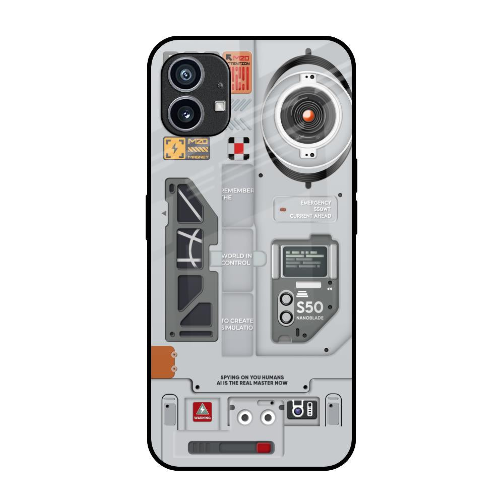Plasma Shield Nothing Phone 1 Glass Back Cover Online