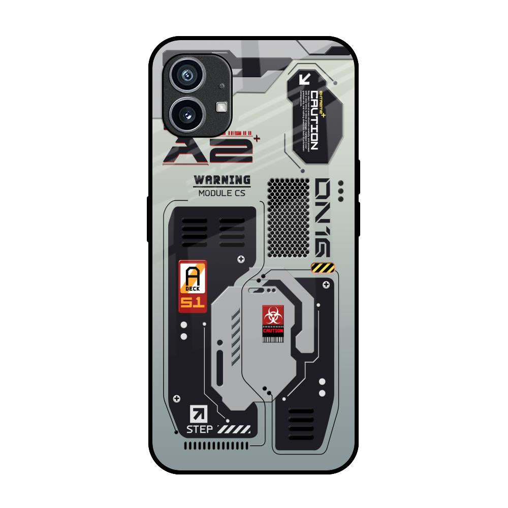 Techno Vibes Nothing Phone 1 Glass Back Cover Online