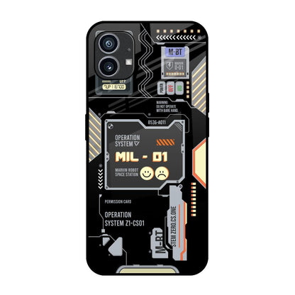 Exposed Parts Nothing Phone 1 Glass Back Cover Online