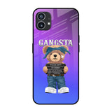 Gangsta Bear Nothing Phone 1 Glass Back Cover Online