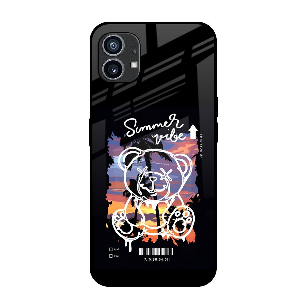 Summer Vibe Nothing Phone 1 Glass Back Cover Online