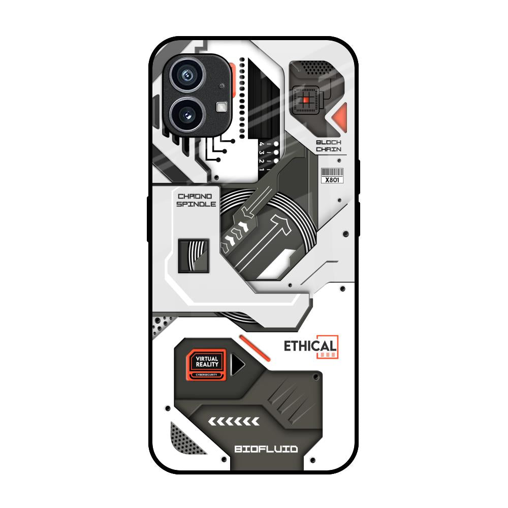 Explore Circuit Nothing Phone 1 Glass Back Cover Online