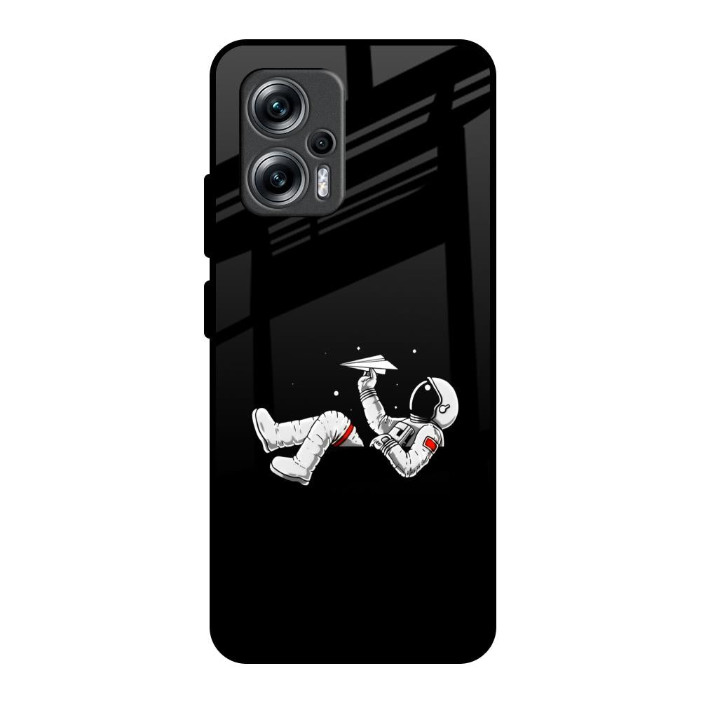 Space Traveller Redmi K50i 5G Glass Back Cover Online