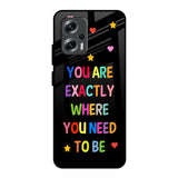 Magical Words Redmi K50i 5G Glass Back Cover Online