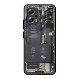 Skeleton Inside Redmi K50i 5G Glass Back Cover Online