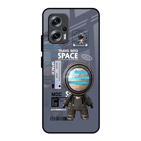 Space Travel Redmi K50i 5G Glass Back Cover Online