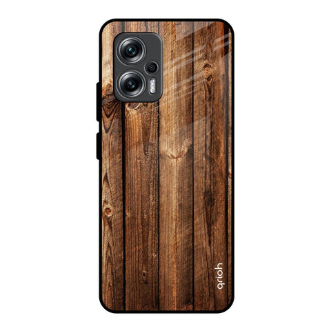 Timber Printed Redmi K50i 5G Glass Back Cover Online