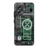 Green Camo Circuit Redmi K50i 5G Glass Back Cover Online