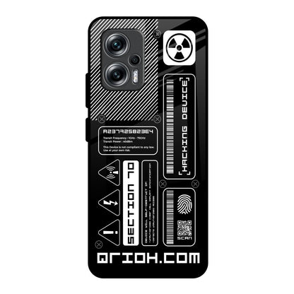 Futuristic Art Redmi K50i 5G Glass Back Cover Online