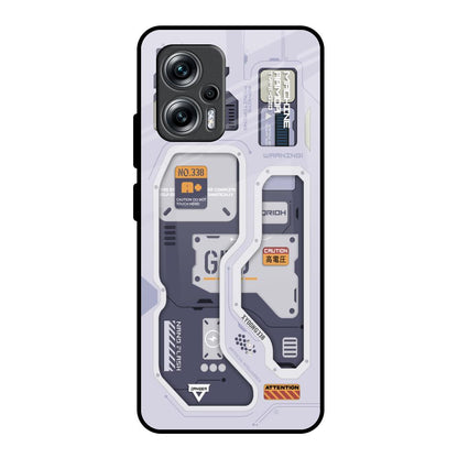 Tech Savvy Redmi K50i 5G Glass Back Cover Online
