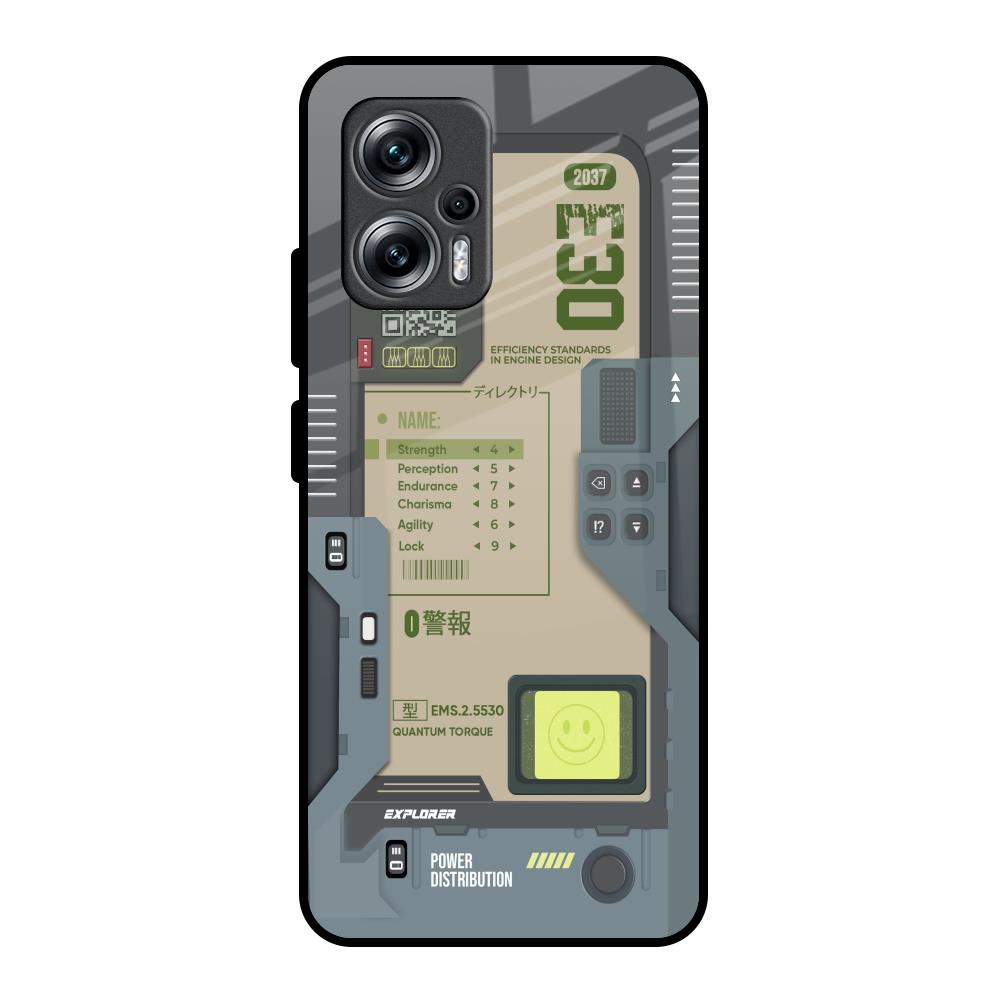 Art Station Redmi K50i 5G Glass Back Cover Online