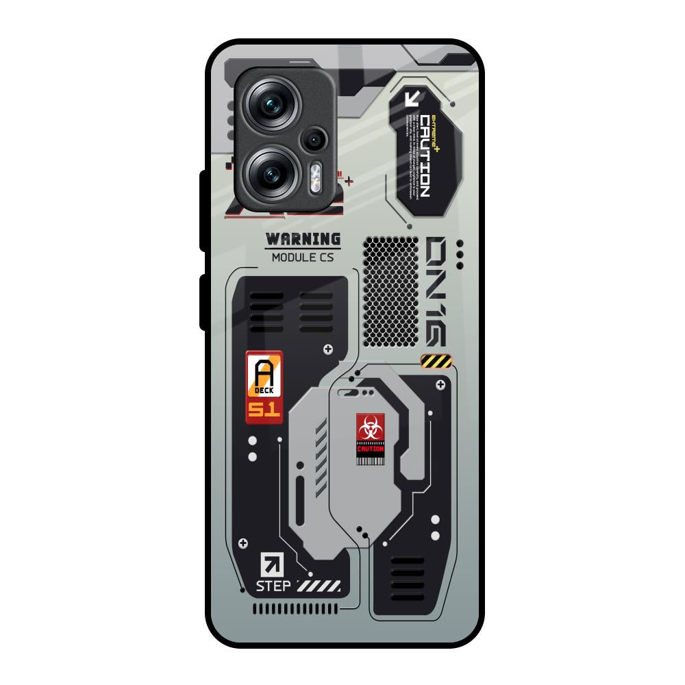 Techno Vibes Redmi K50i 5G Glass Back Cover Online