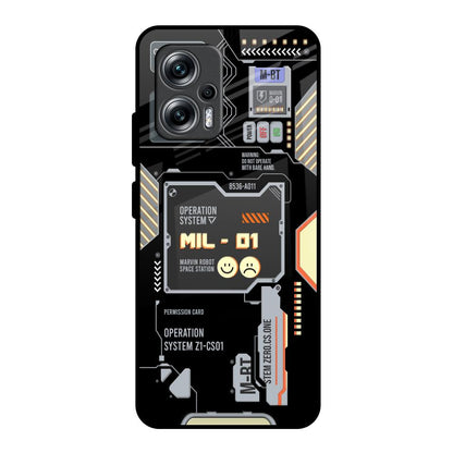 Exposed Parts Redmi K50i 5G Glass Back Cover Online