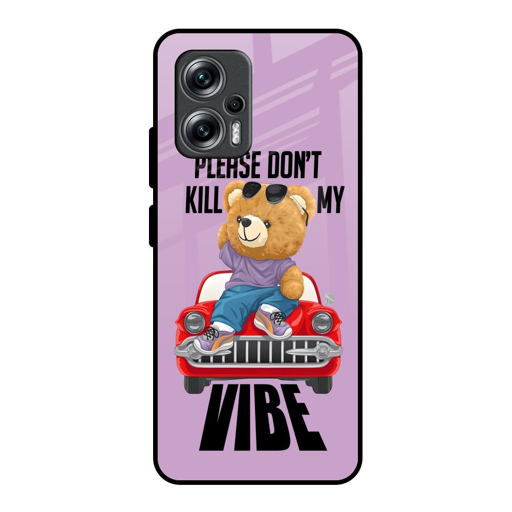 Don't Kill My Vibe Redmi K50i 5G Glass Back Cover Online