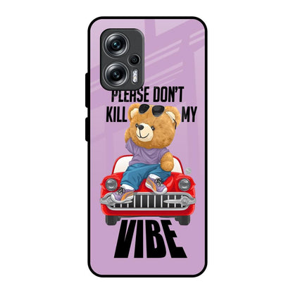 Don't Kill My Vibe Redmi K50i 5G Glass Back Cover Online