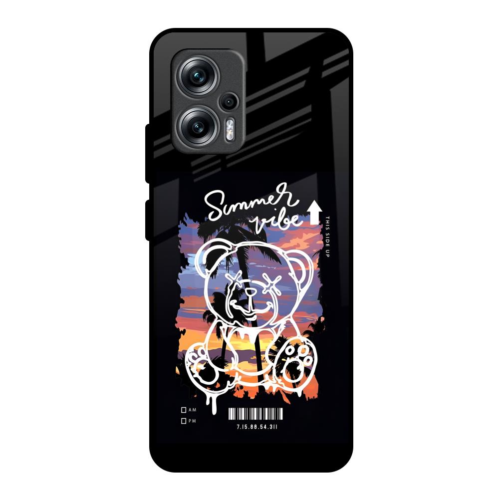 Summer Vibe Redmi K50i 5G Glass Back Cover Online