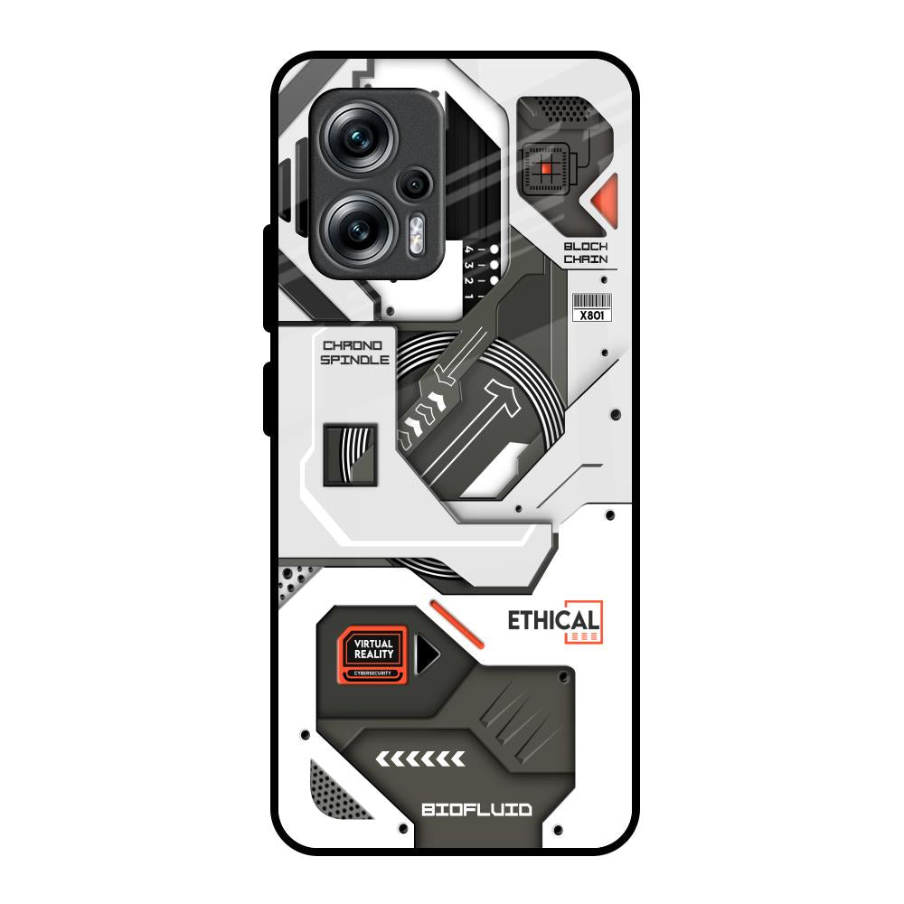 Explore Circuit Redmi K50i 5G Glass Back Cover Online