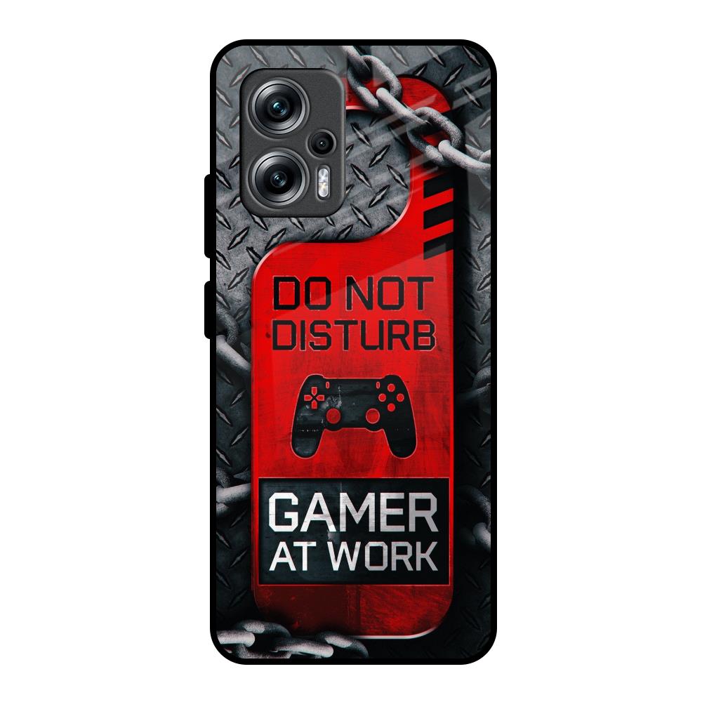 Do No Disturb Redmi K50i 5G Glass Back Cover Online