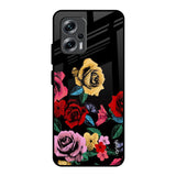 Floral Decorative Redmi K50i 5G Glass Back Cover Online