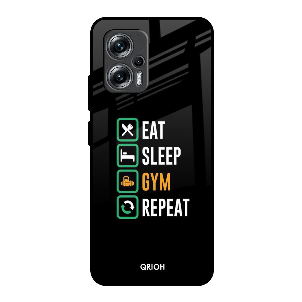Daily Routine Redmi K50i 5G Glass Back Cover Online