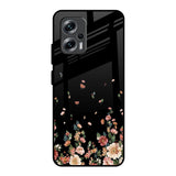Floating Floral Print Redmi K50i 5G Glass Back Cover Online